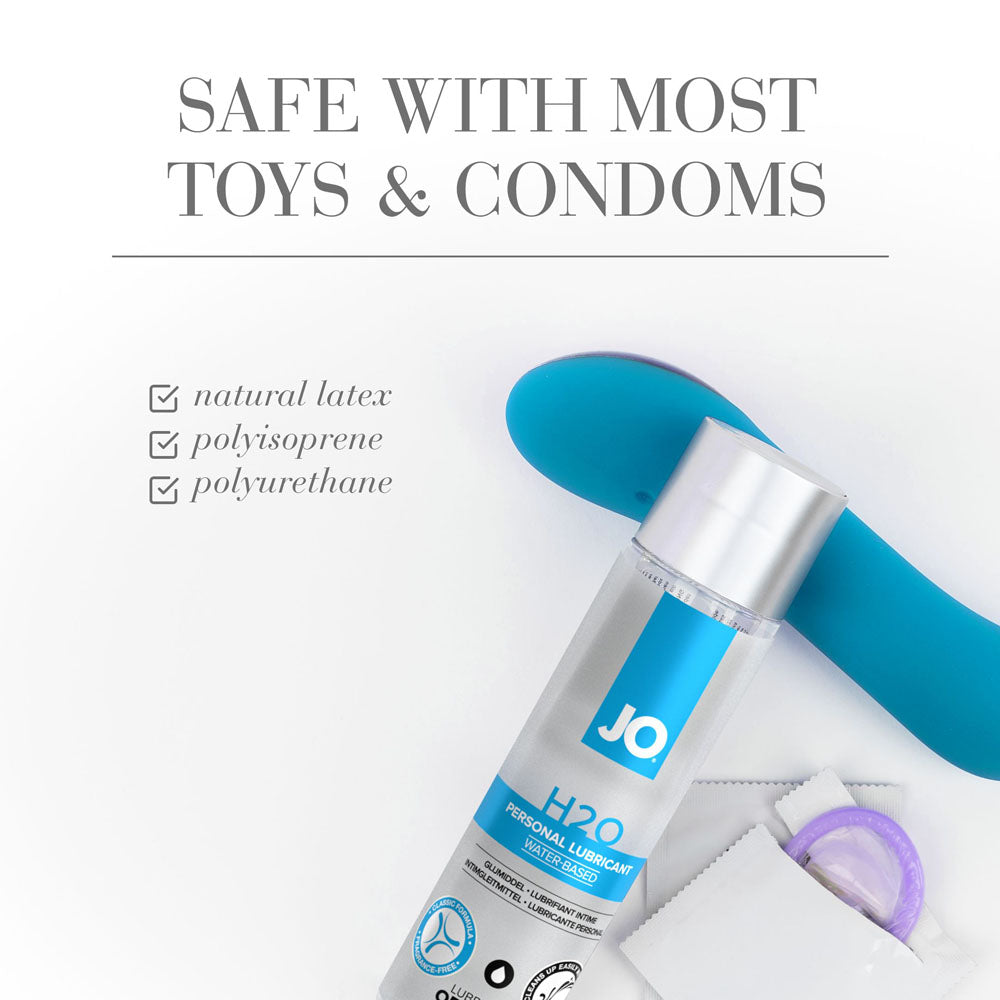 JO H2O Original Lube - 30 mL - Water Based Lubricant - 30 ml Bottle
