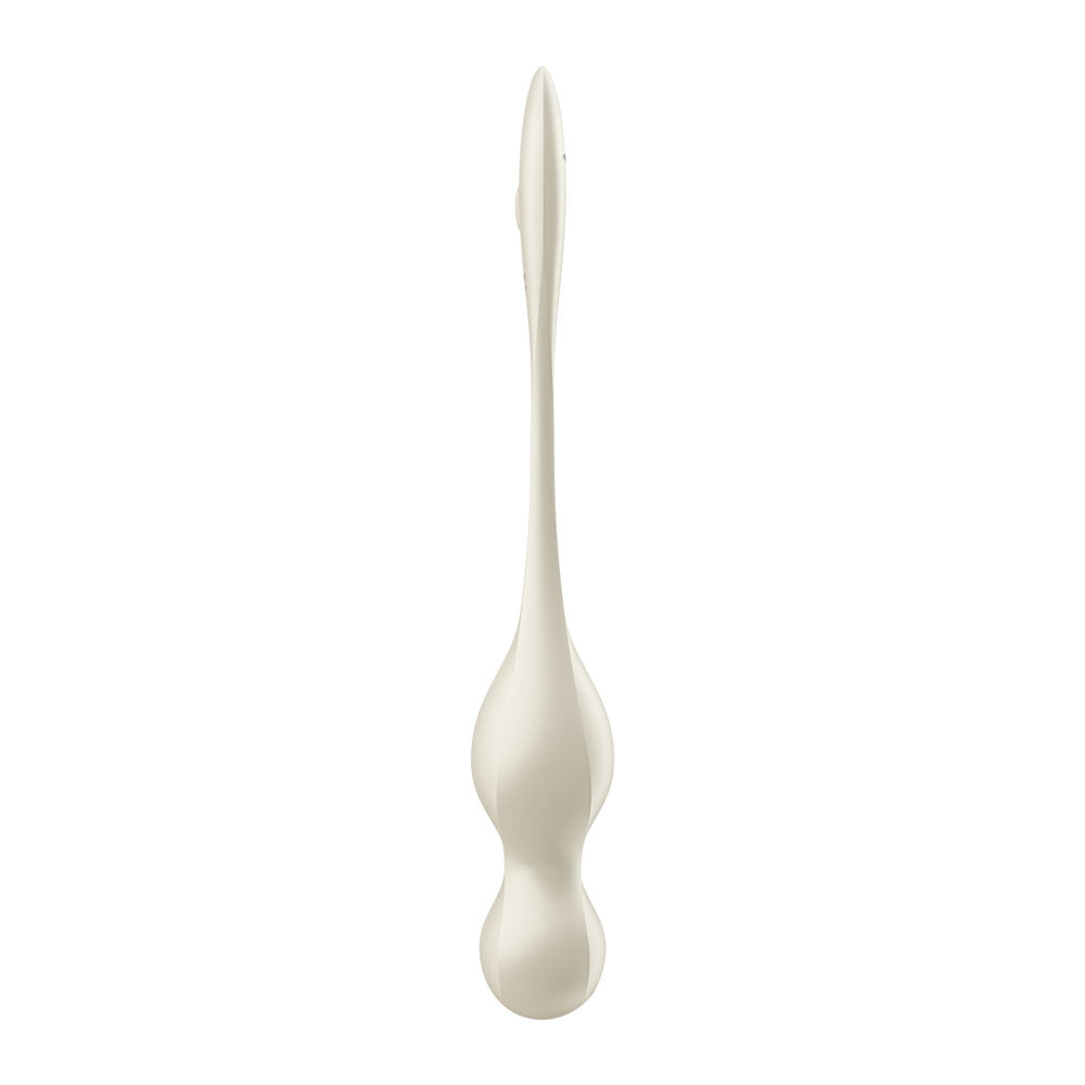 Satisfyer Love Birds 1 - White - White USB Rechargeable Pelvic Floor Trainer with App Control
