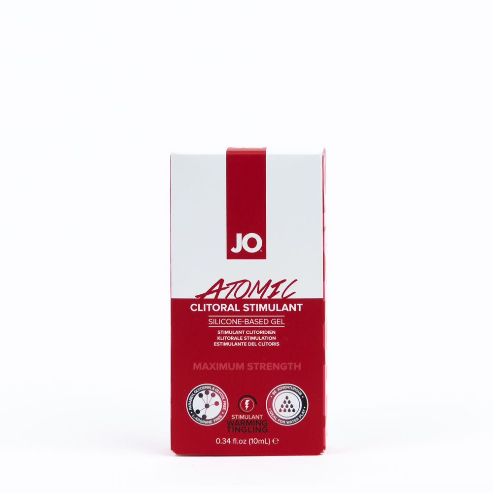 JO Atomic Clitoral Gel - Stimulating Gel for Women - 10 ml Tube