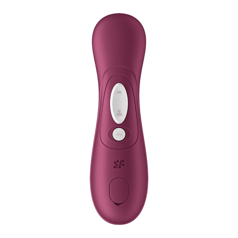 Satisfyer Pro 2 Generation 3 - Wine Red - Wine Red Touch-Free USB-C Rechargeable Clitoral Stimulator