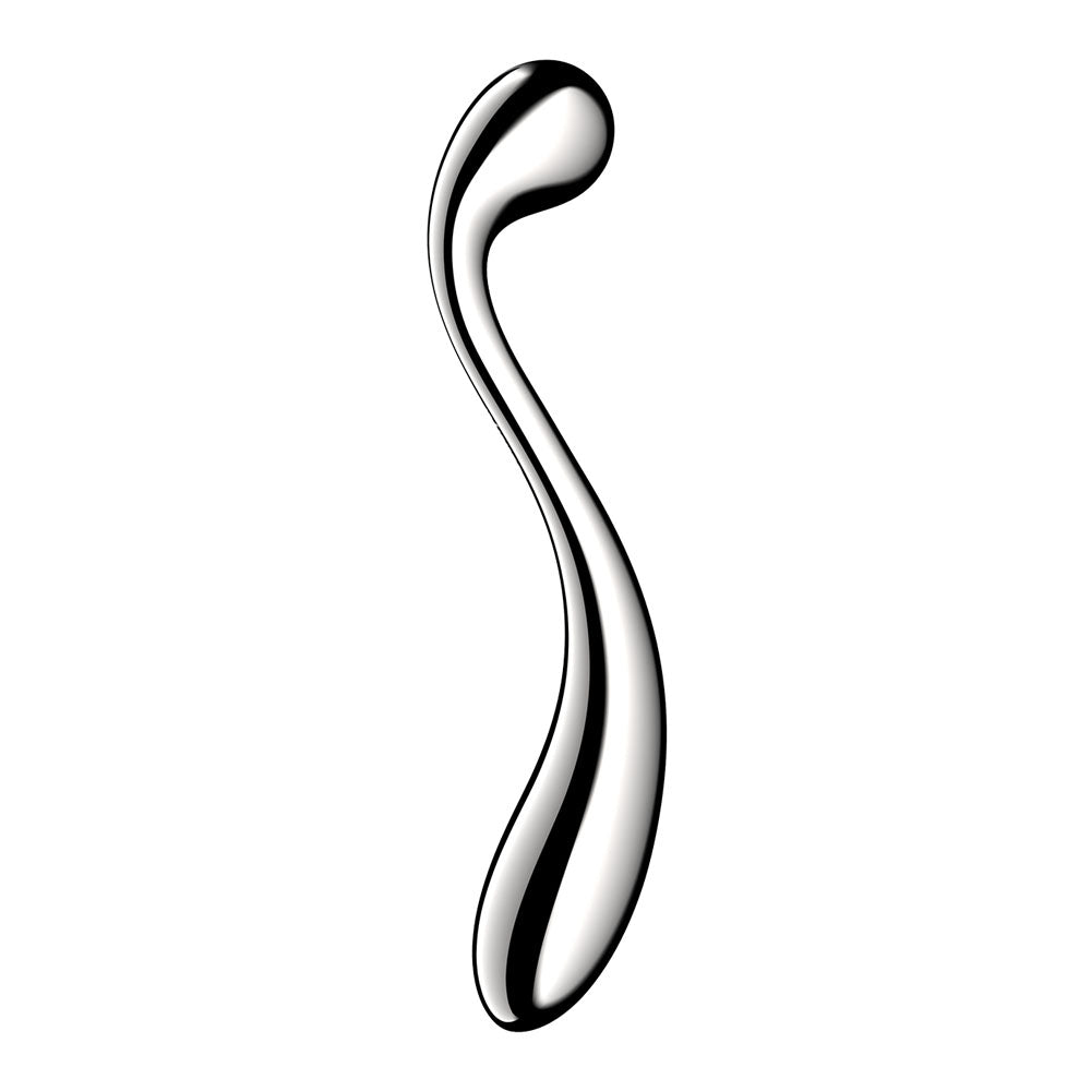 Satisfyer Star Force 4 - Chrome Steel 26 cm Dildo