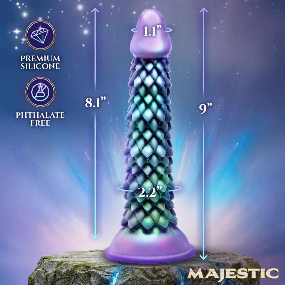 Majestic Eryndor - Opal 22.9 cm Fantasy Dragon Dildo