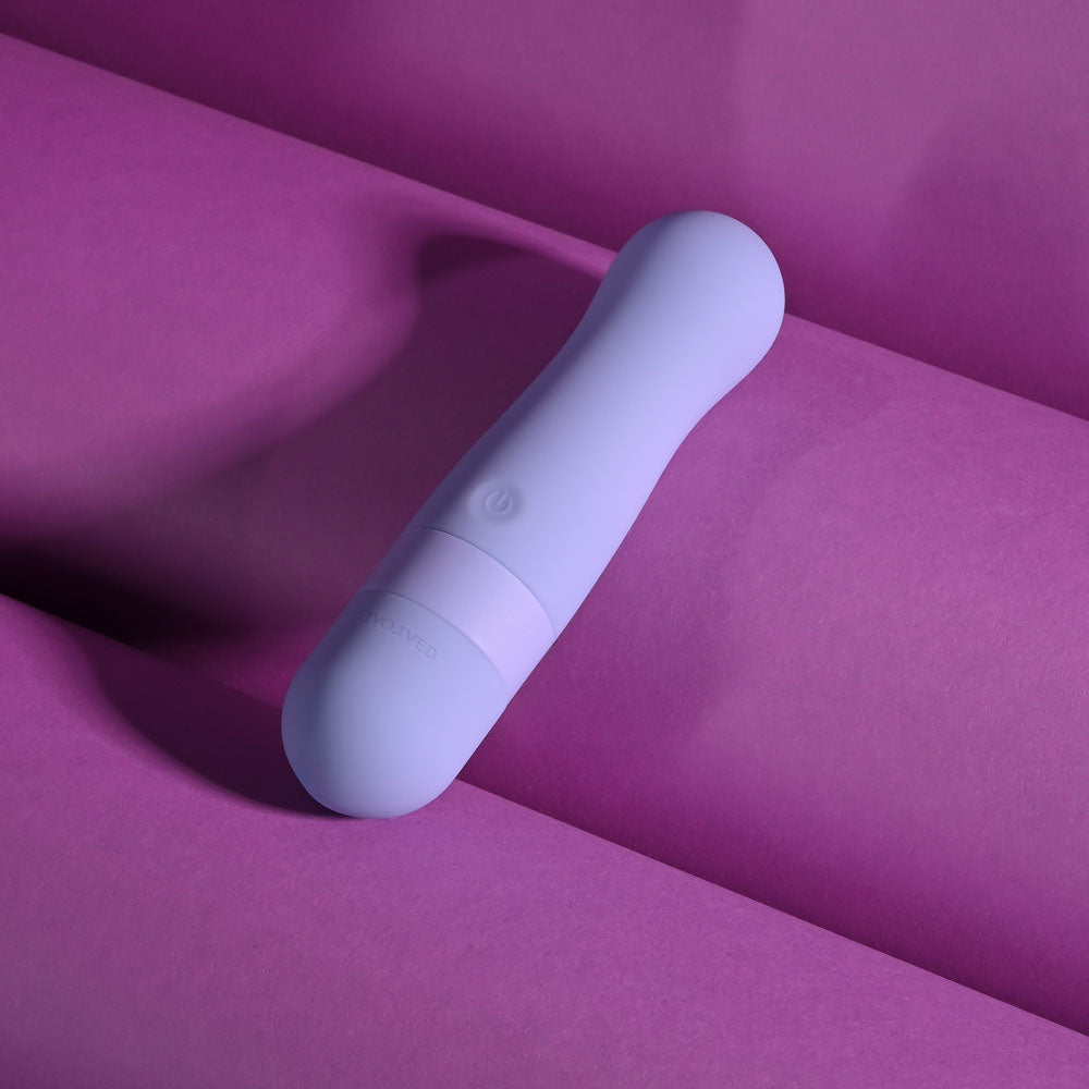 Evolved SQUISHY BULLET - Purple 11 cm USB Rechargeable Bullet