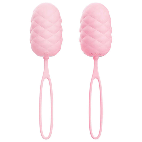 Adam & Eve PILLOW TALK EGG - Pink USB Rechargeable Vibrating Egg with Wireless Remote Control
