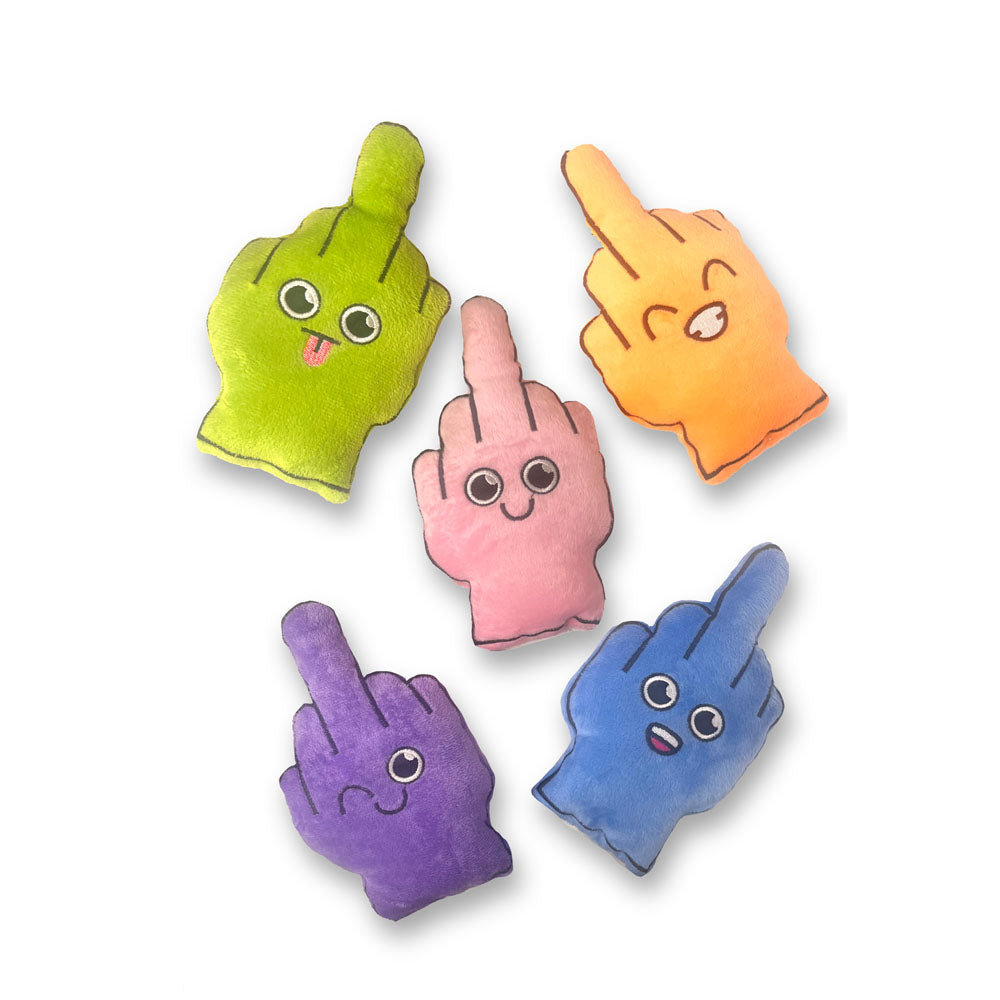 Bag Of Fucks I Have To Give - Mini Fuzzy FU Plushy Pillows - Set of 5