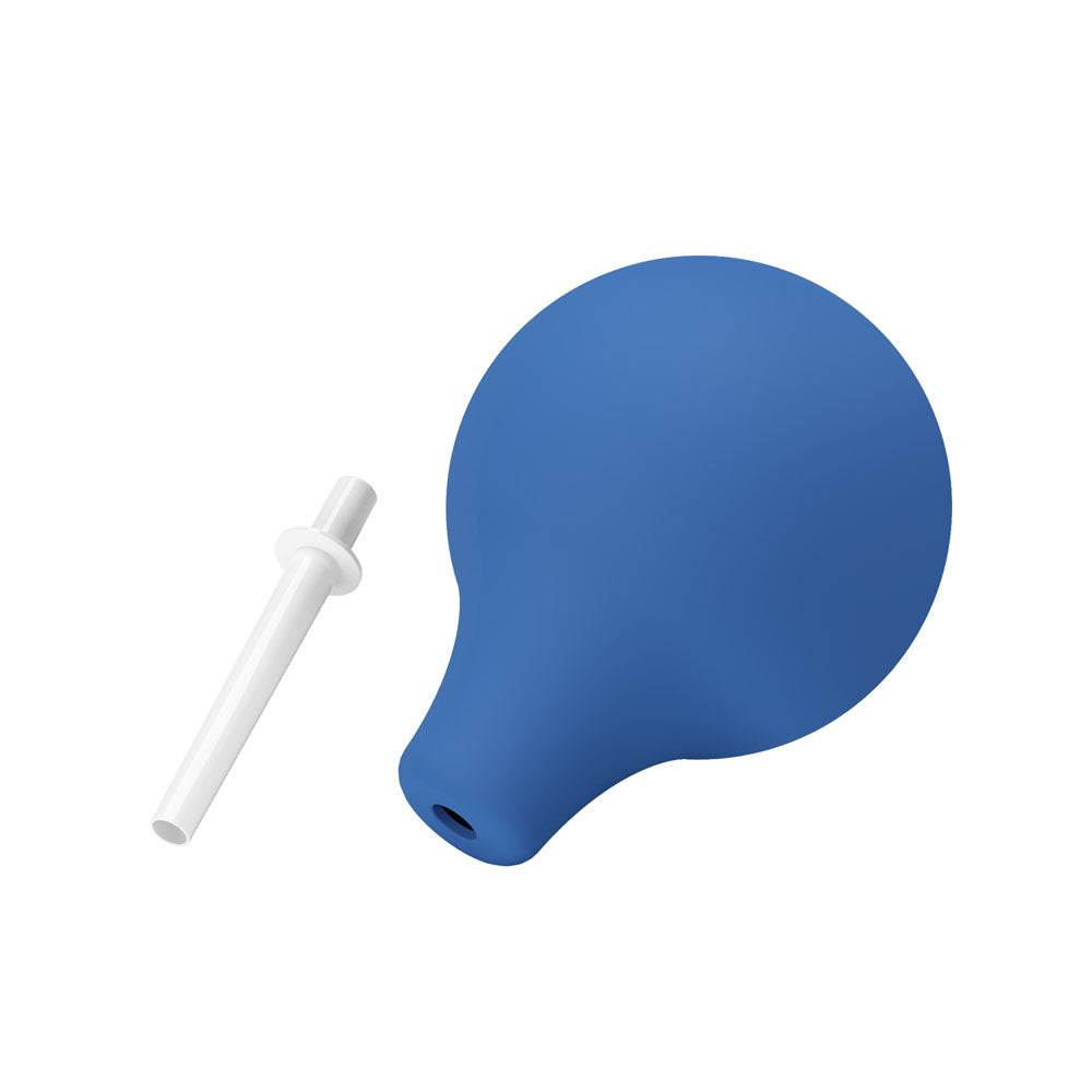 MR PLAY Anal Douche - Blue - Blue Unisex Douche - 224 ml Capacity