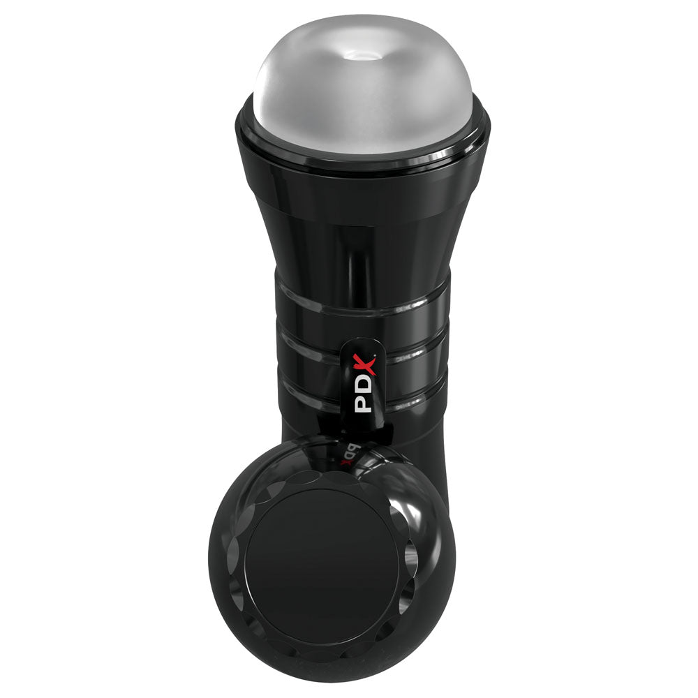 PDX Wet Pussies - Super Slide & Glide XXL - Clear Stroker