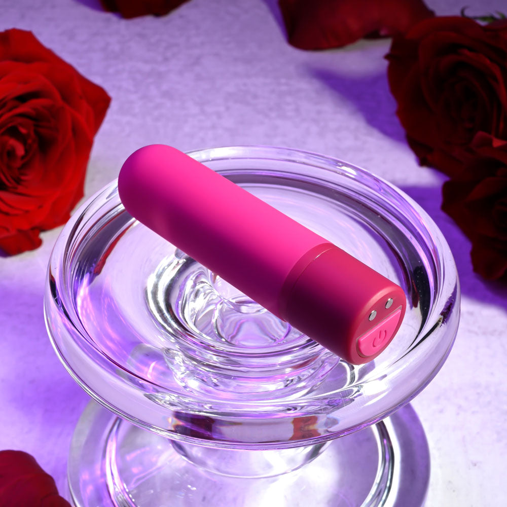 Selopa TINY TEMPTATION - Pink 9.2 cm USB Rechargeable Bullet