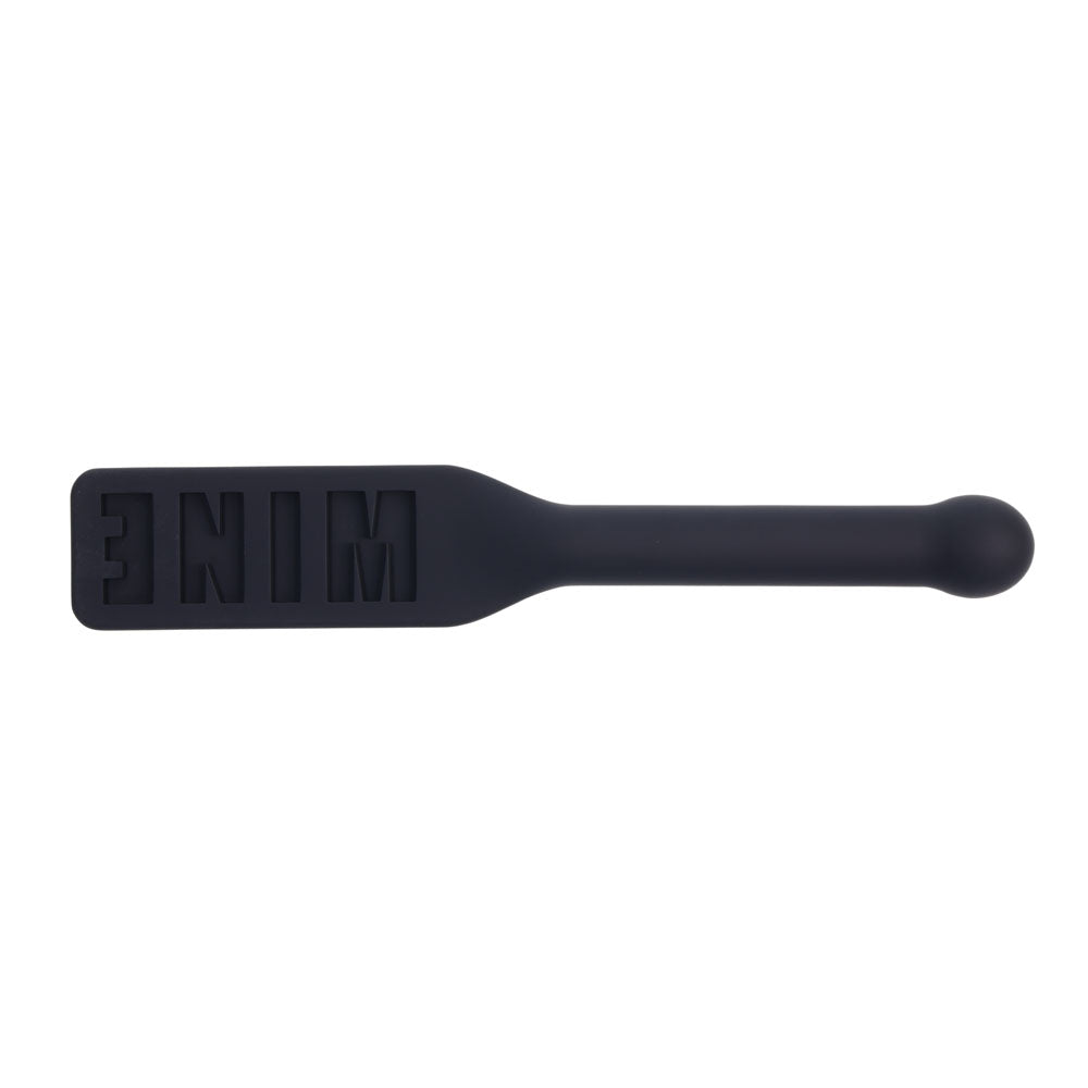 EDGE MINE Silicone Paddle - Black Spanking Paddle